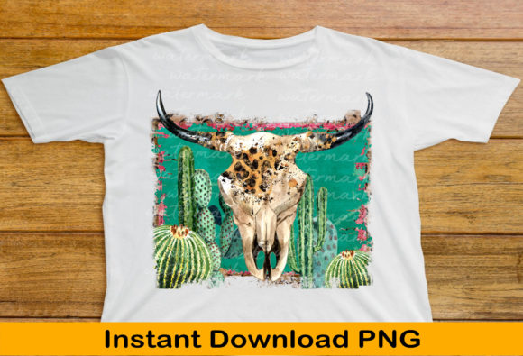 Cow Skull with Leopard, Cow Western Png Review