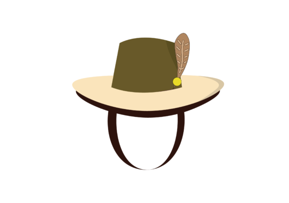 Icons Cowboy with Goose Feather