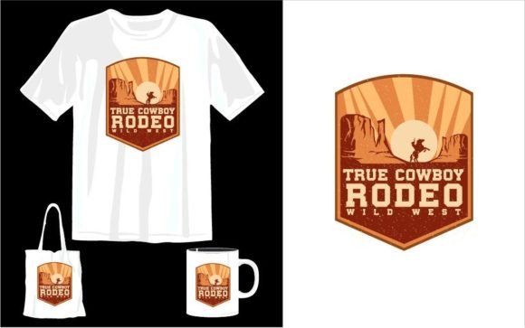 True Cowboy Rodeo T-shirt Design Review