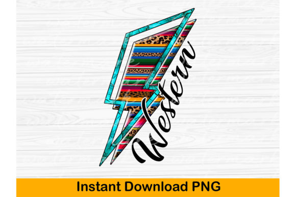 Western Lightening Bolt Png, Country Png